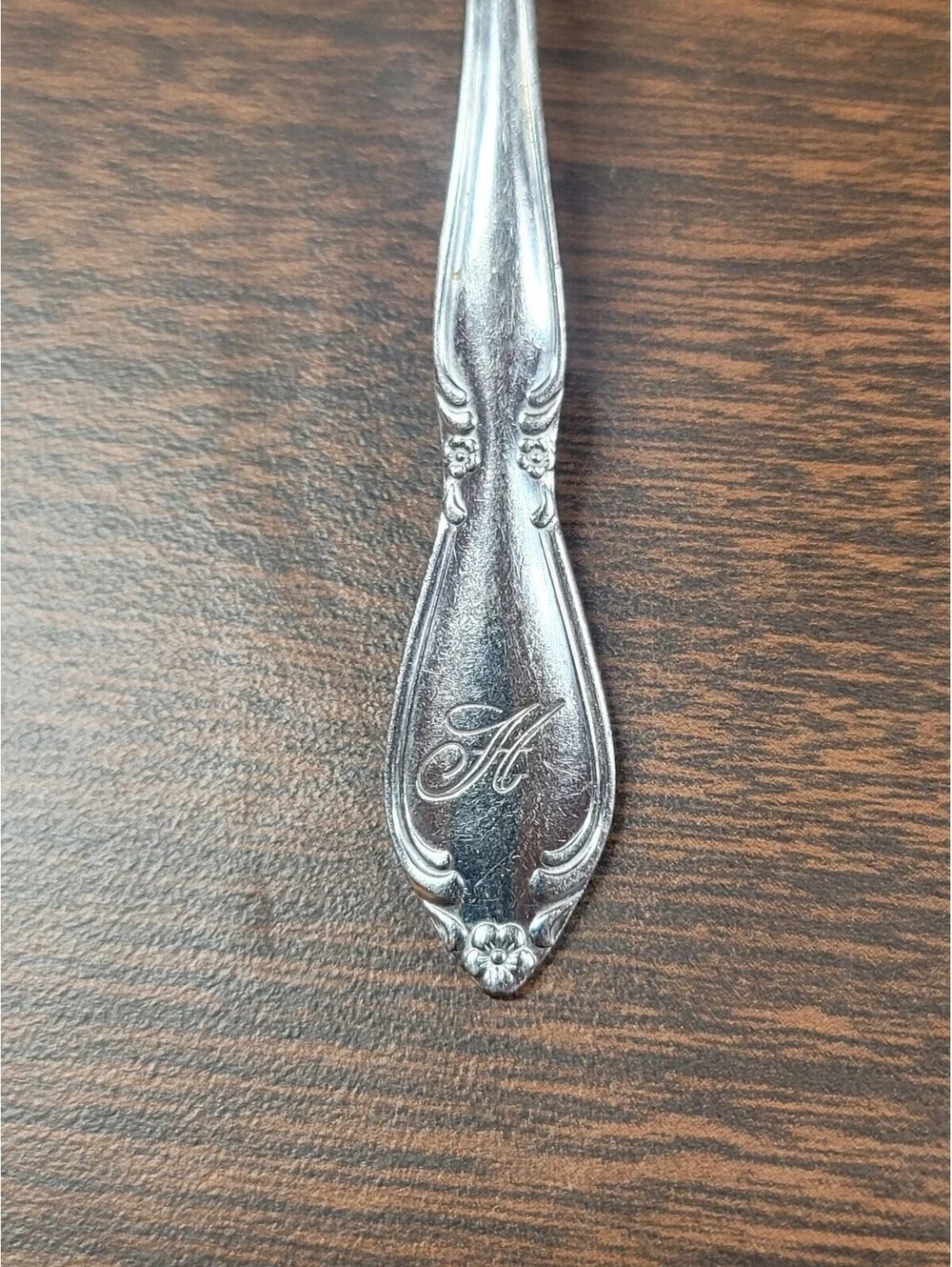 Rogers Kenwood Stainless Dinner Fork from Korea with stamped H